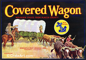 COVERED WAGON (P) #1