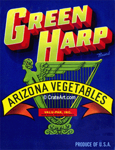 GREEN HARP (V) #1