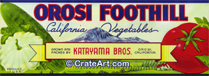 OROSI FOOTHILL (V)